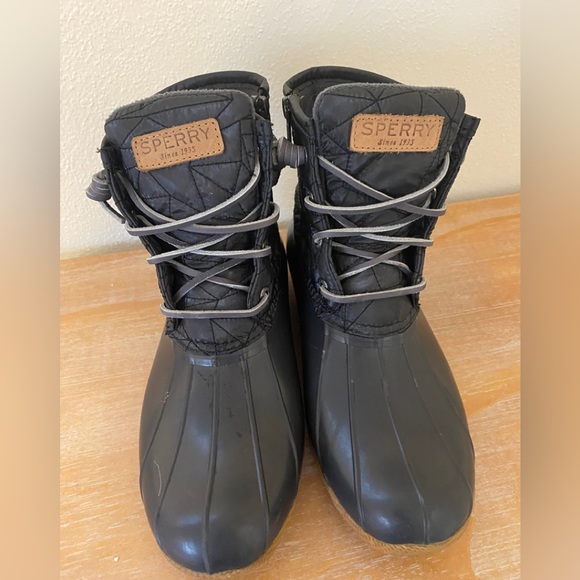 Shoes - SPERRY- WATERPROOF DUCK BOOTS GREY 8.5